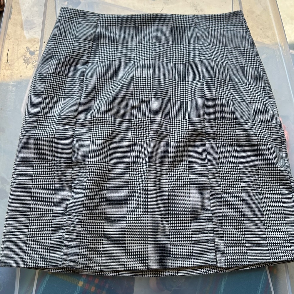 Windsor plaid skirt